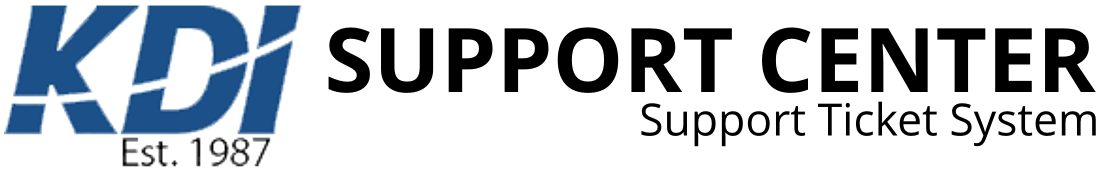 KDI Support Ticket System